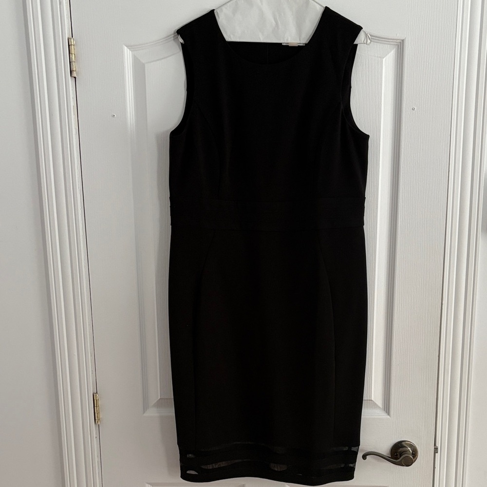Calvin Klein Classic Black Midi Dress